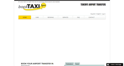 Desktop Screenshot of booktaxitenerife.com